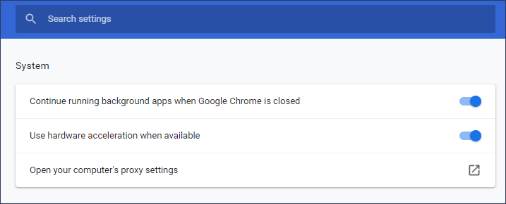 منع التطبيقات من العمل في الخلفية