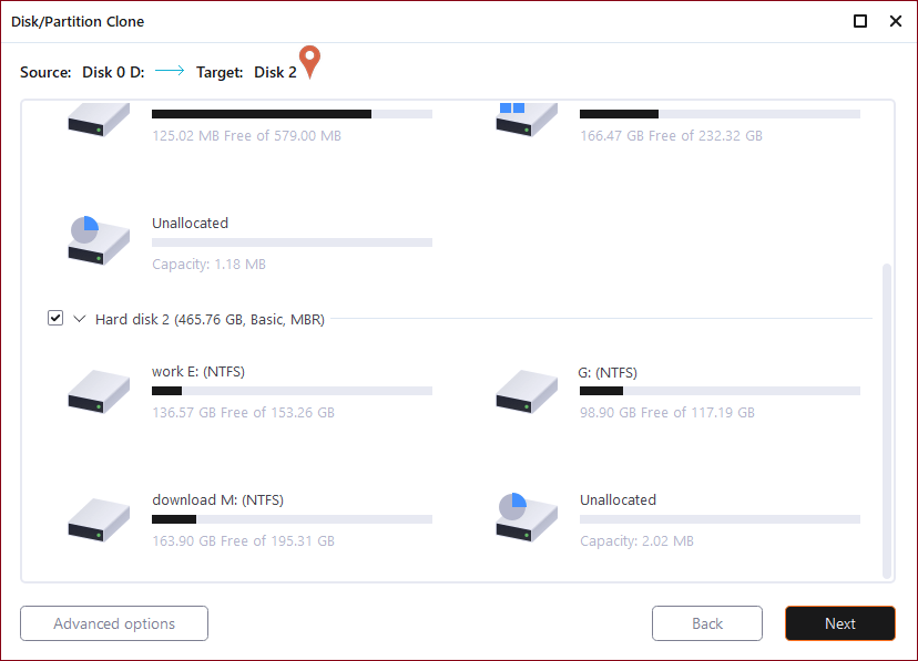 partition clone step3